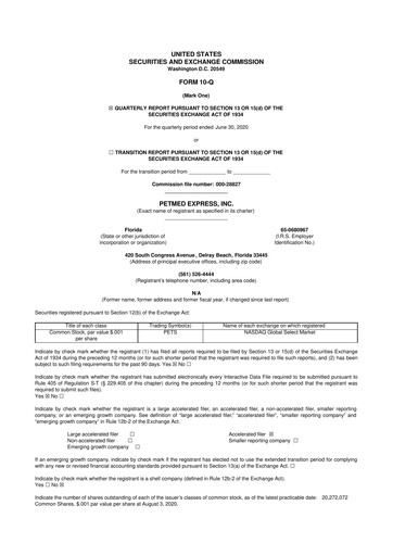 Thumbnail PetMed Express
 10-Q Quarterly Report FY2021 
