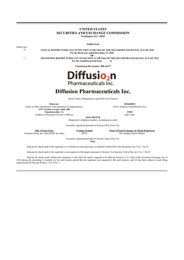 Thumbnail CervoMed 10-K Annual Report 2020