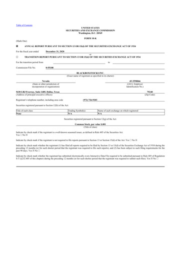 Thumbnail Blackboxstocks 10-K Annual Report 2020