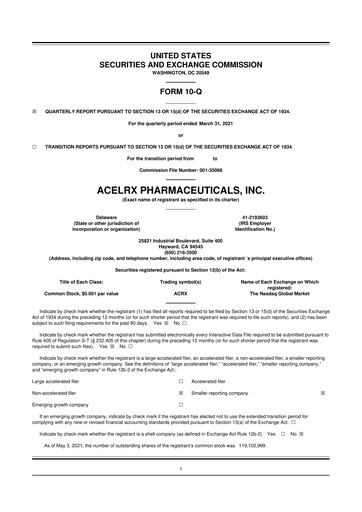 Thumbnail Talphera 10-Q Quarterly Report FY2021 