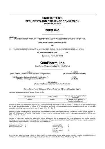 Thumbnail Zevra Therapeutics 10-Q Quarterly Report FY2021 
