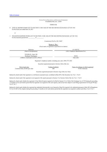 Thumbnail Perspective Therapeutics 10-K Annual Report 2021