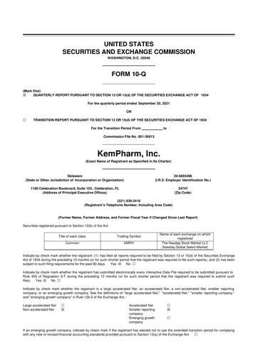 Thumbnail Zevra Therapeutics 10-Q Quarterly Report FY2021 
