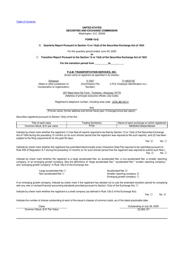 Thumbnail PAMT Corp 10-Q Quarterly Report FY2022 