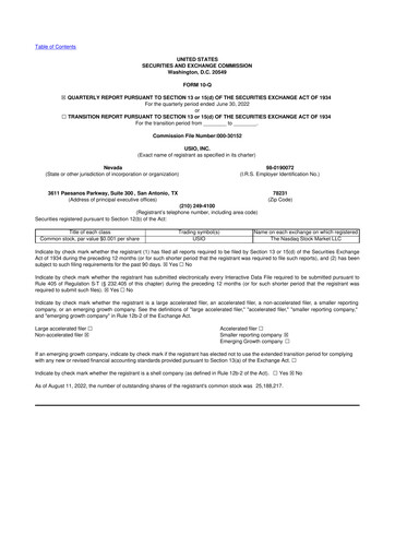 Vorschaubild Usio 10-Q Quartalsbericht 2022 