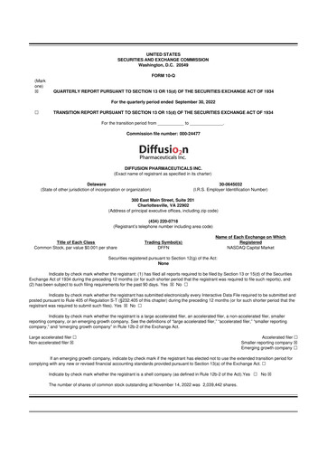 Thumbnail CervoMed 10-Q Quarterly Report FY 