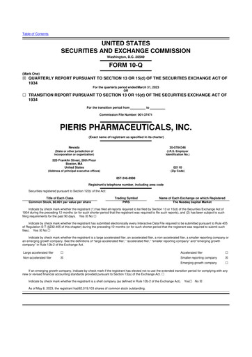 Thumbnail Palvella Therapeutics 10-Q Quarterly Report FY2023 