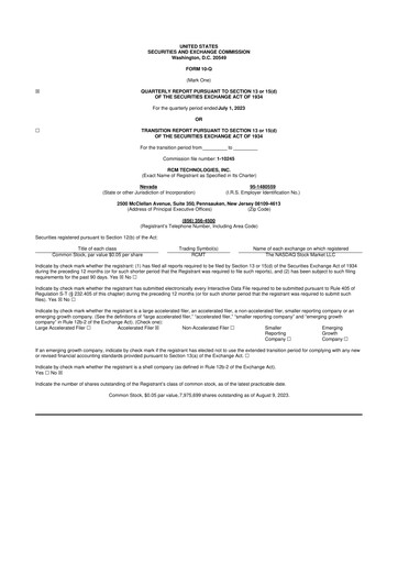 Thumbnail RCM Technologies 10-Q Quarterly Report FY2023 