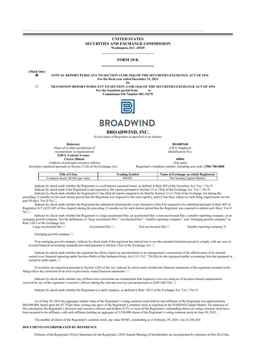 Thumbnail Broadwind 10-K Annual Report 2023