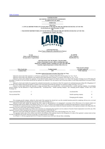 Thumbnail Laird Superfood 10-K Annual Report 2023