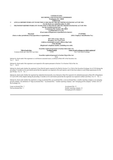 Vorschaubild Clipper Realty 10-K Jahresbericht 2023