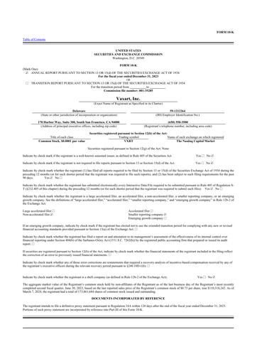 Thumbnail Vaxart 10-K Annual Report 2023