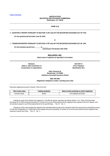 Thumbnail BioLargo 10-Q Quarterly Report FY2024 