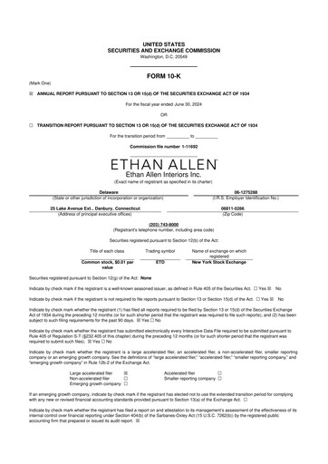 Thumbnail Ethan Allen
 10-K Annual Report 2024