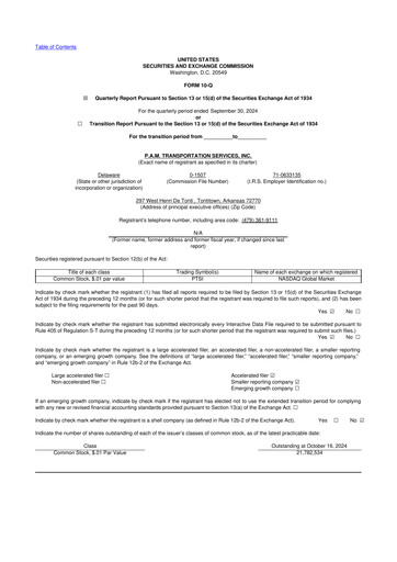 Thumbnail PAMT Corp 10-Q Quarterly Report FY2024 