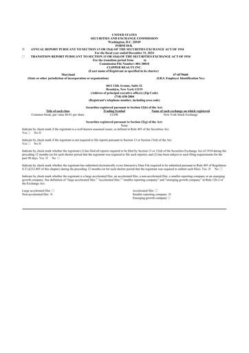 Vorschaubild Clipper Realty 10-K Jahresbericht 2024