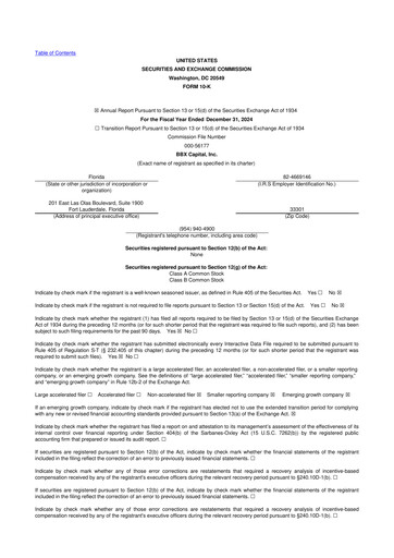 Thumbnail BBX Capital Corporation
 10-K Annual Report 2024