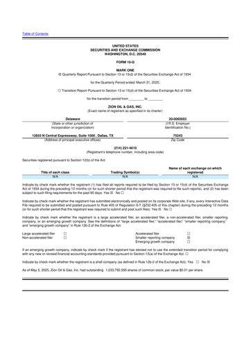 Thumbnail Zion Oil & Gas 10-Q Quarterly Report FY2025 