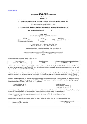 Thumbnail PAMT Corp 10-Q Quarterly Report FY2025 