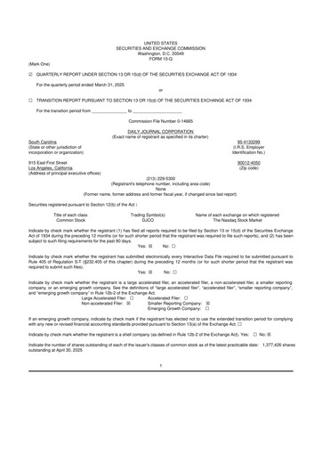 Thumbnail Daily Journal 10-Q Quarterly Report FY2025 