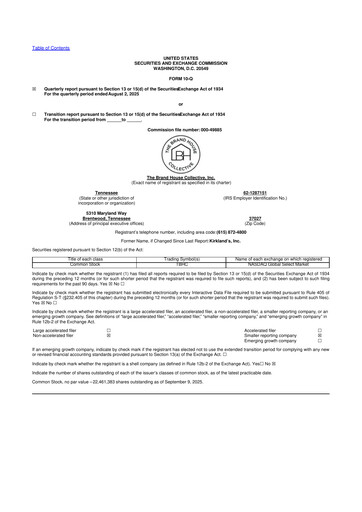 Thumbnail Kirkland's 10-Q Quarterly Report FY2025 