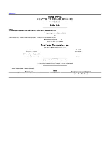 Thumbnail Contineum Therapeutics 10-Q Quarterly Report FY2025 