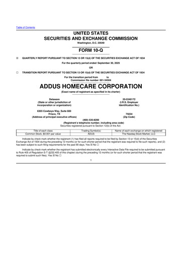 Vorschaubild 
Addus HomeCare 10-Q Quartalsbericht 2025 