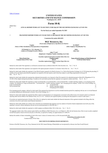 Thumbnail RGC Resources 10-K Annual Report 2025