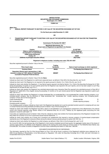Thumbnail MainStreet Bancshares 10-K Annual Report 2025