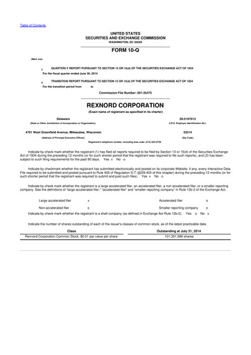 Vorschaubild Zurn Elkay Water Solutions 10-Q Quartalsbericht 2015 