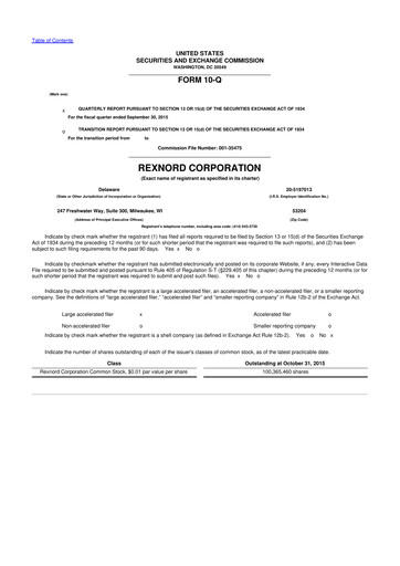 Vorschaubild Zurn Elkay Water Solutions 10-Q Quartalsbericht 2016 