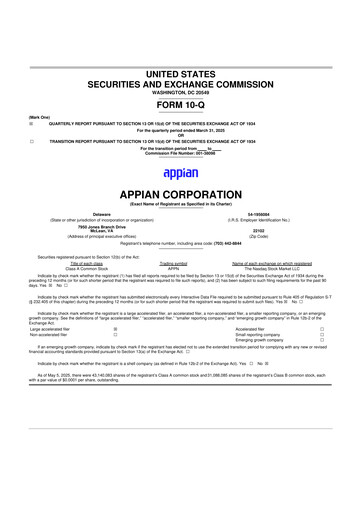 Thumbnail Appian 10-Q Quarterly Report FY2025 