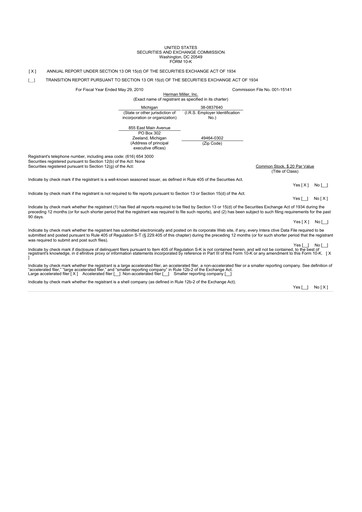 Thumbnail MillerKnoll 10-K Annual Report 