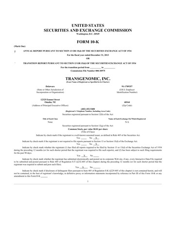 Thumbnail Precipio 10-K Annual Report 2013