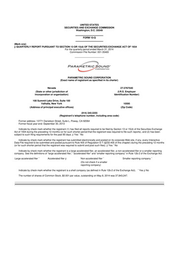 Thumbnail Turtle Beach Corp
 10-Q Quarterly Report FY2014 