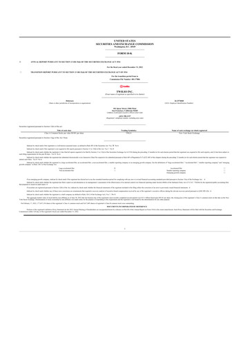 Thumbnail Twilio 10-K Annual Report 2022