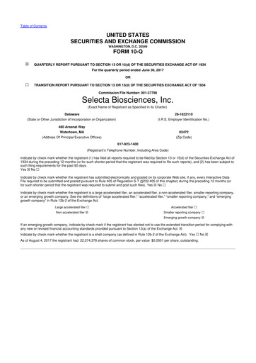 Vorschaubild Cartesian Therapeutics 10-Q Quartalsbericht 2017 
