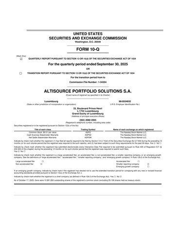 Thumbnail Altisource Portfolio Solutions
 10-Q Quarterly Report FY2025 