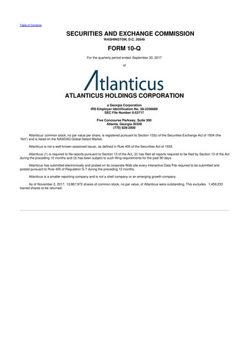 Thumbnail Atlanticus 10-Q Quarterly Report FY2017 