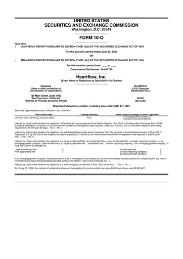 Thumbnail HeartFlow 10-Q Quarterly Report FY2026 