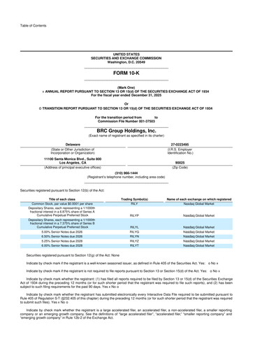 Thumbnail BRC Group Holdings 10-K Annual Report 2025