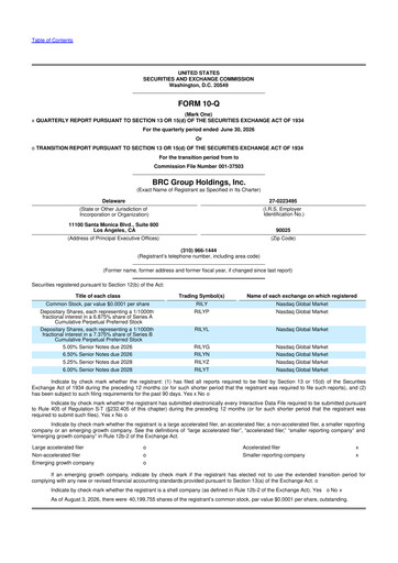 Thumbnail BRC Group Holdings 10-Q Quarterly Report FY2026 