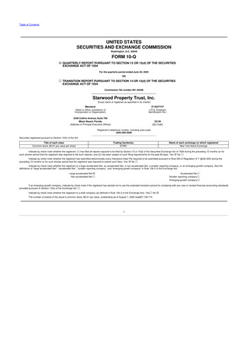 Thumbnail Starwood Property Trust 10-Q Quarterly Report FY2025 