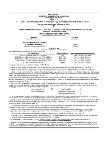 Thumbnail Two Harbors Investment
 10-K Annual Report 2025