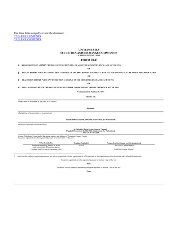 Thumbnail VEON 20-F Annual Report 2023