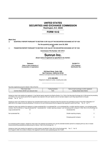 Thumbnail Sunrun
 10-Q Quarterly Report FY2020 
