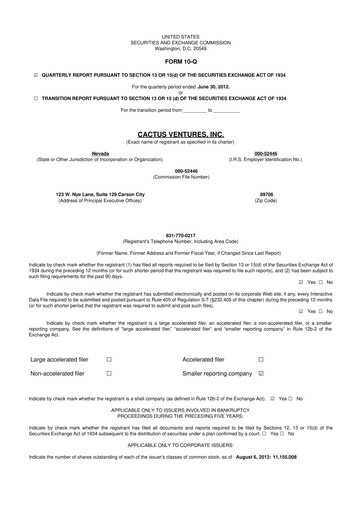 Thumbnail Actinium Pharmaceuticals 10-Q Quarterly Report FY 