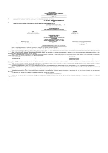 Thumbnail Stellar Bancorp 10-K Annual Report 2025