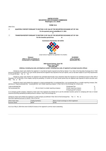 Thumbnail BG Staffing
 10-Q Quarterly Report FY2024 