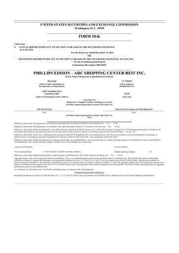 Vorschaubild Phillips Edison & Company 10-K Jahresbericht 2013